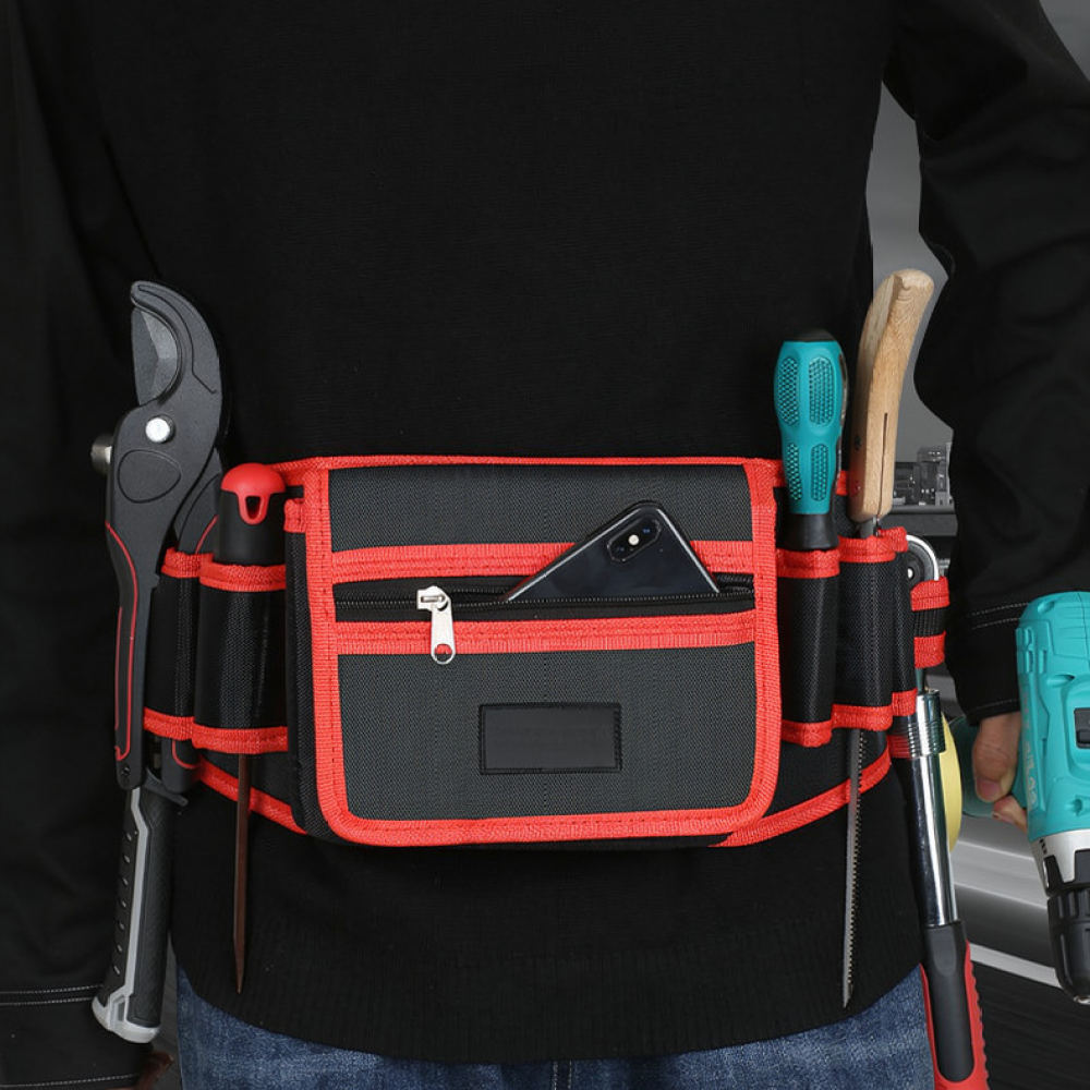 Wear Resistant Tool Waist Pouc - Heavy Equipment Electrician review and price
