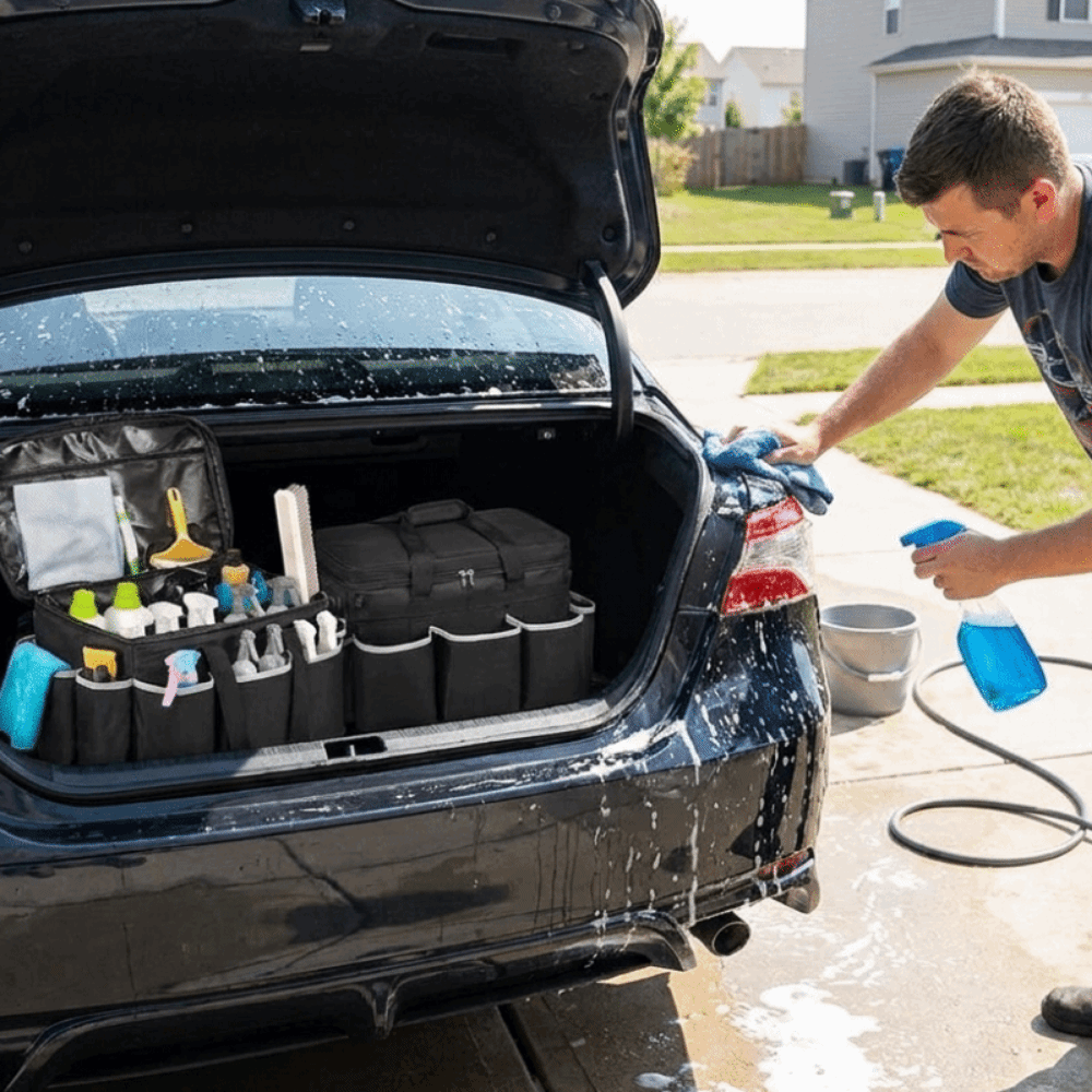 Waterproof Car Wash Tool Bag A - Heavy Equipment Washing review and price