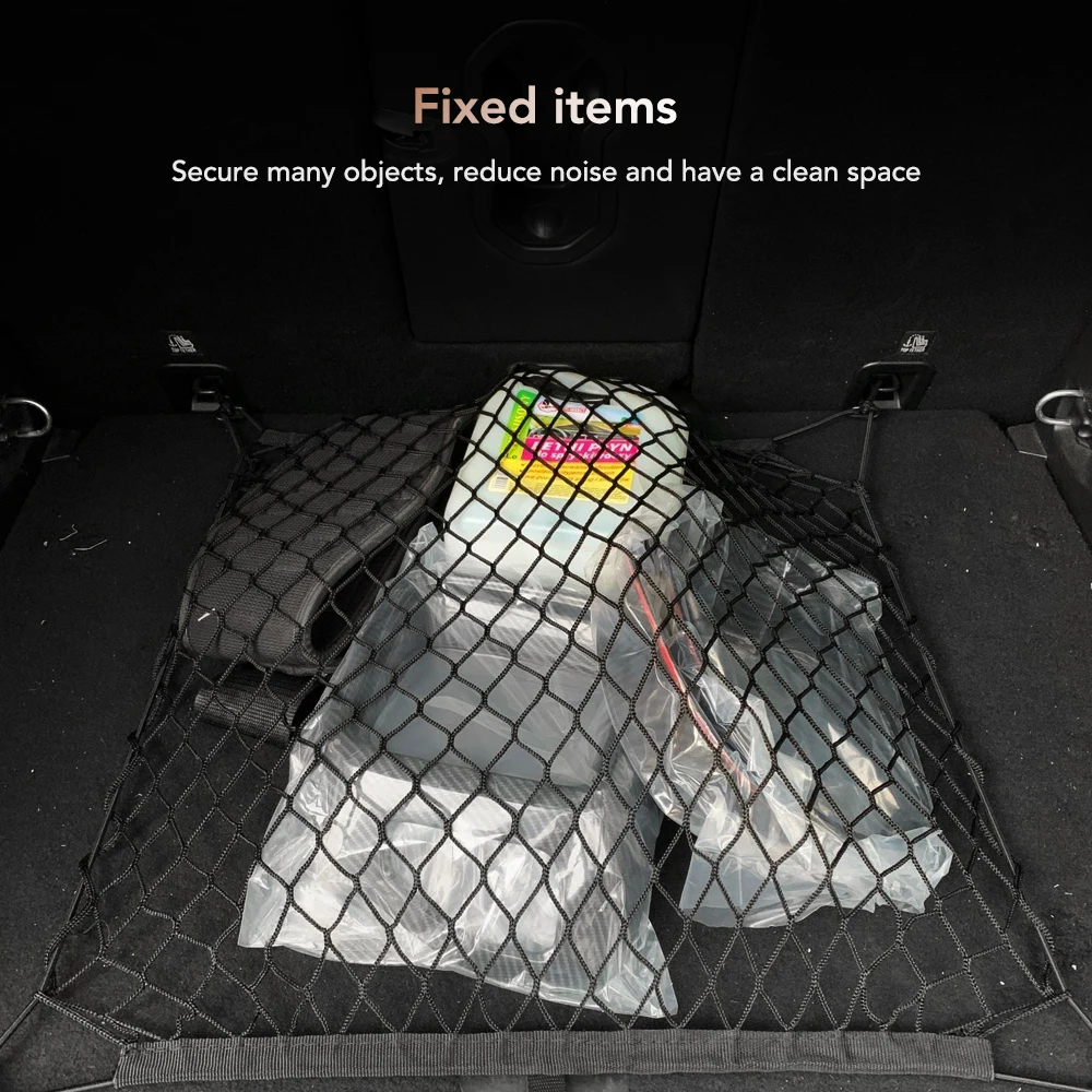 Nylon Car Rear Cargo Net - Tru - Heavy Equipment Bucket review and price