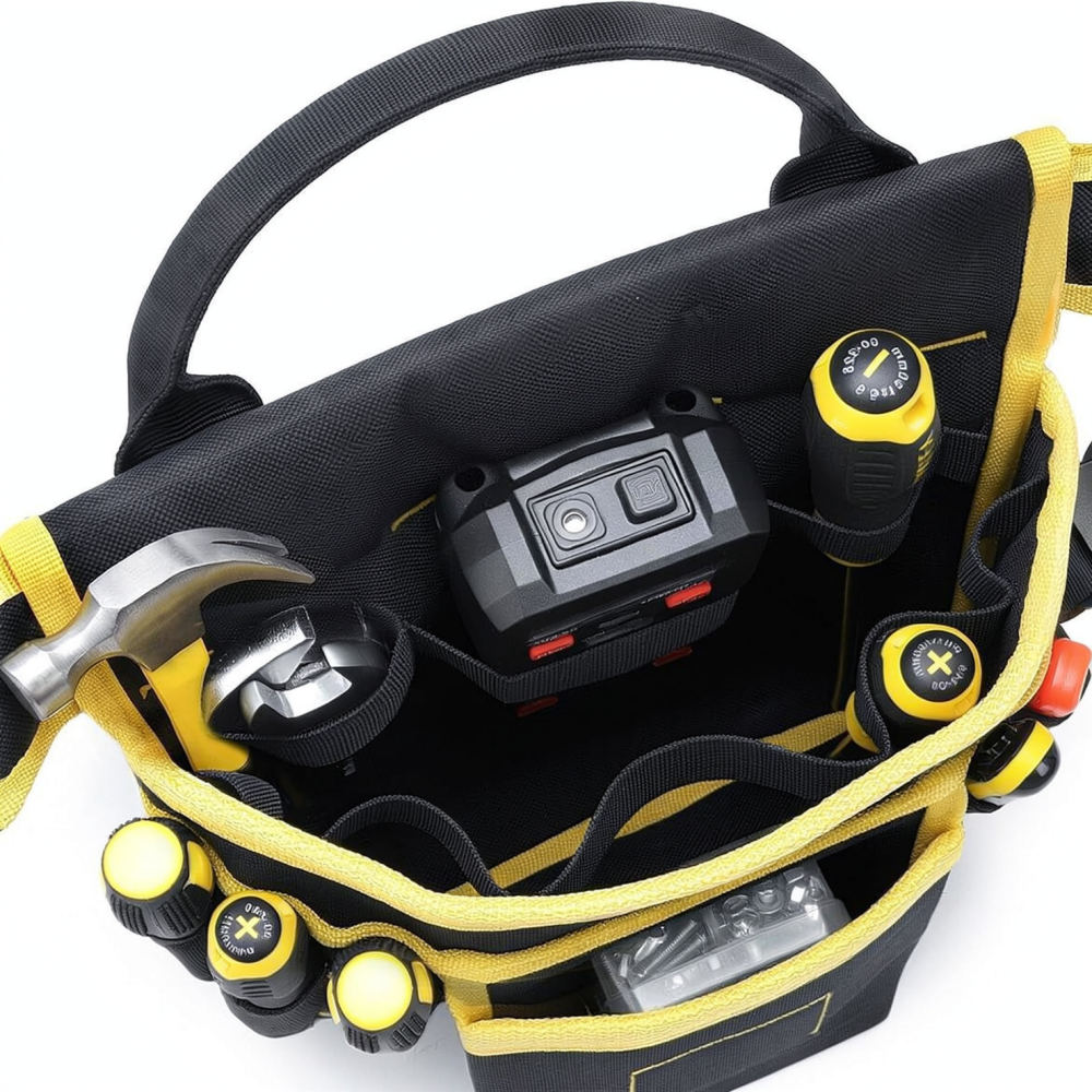 Heavy Duty Tool Organizer Pouc - Heavy Equipment Electrician review and price